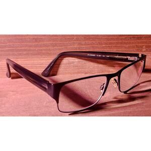 Randy Jackson Signature RS6004 Eyeglass Frames Only- Black & Gold. 53 18 145